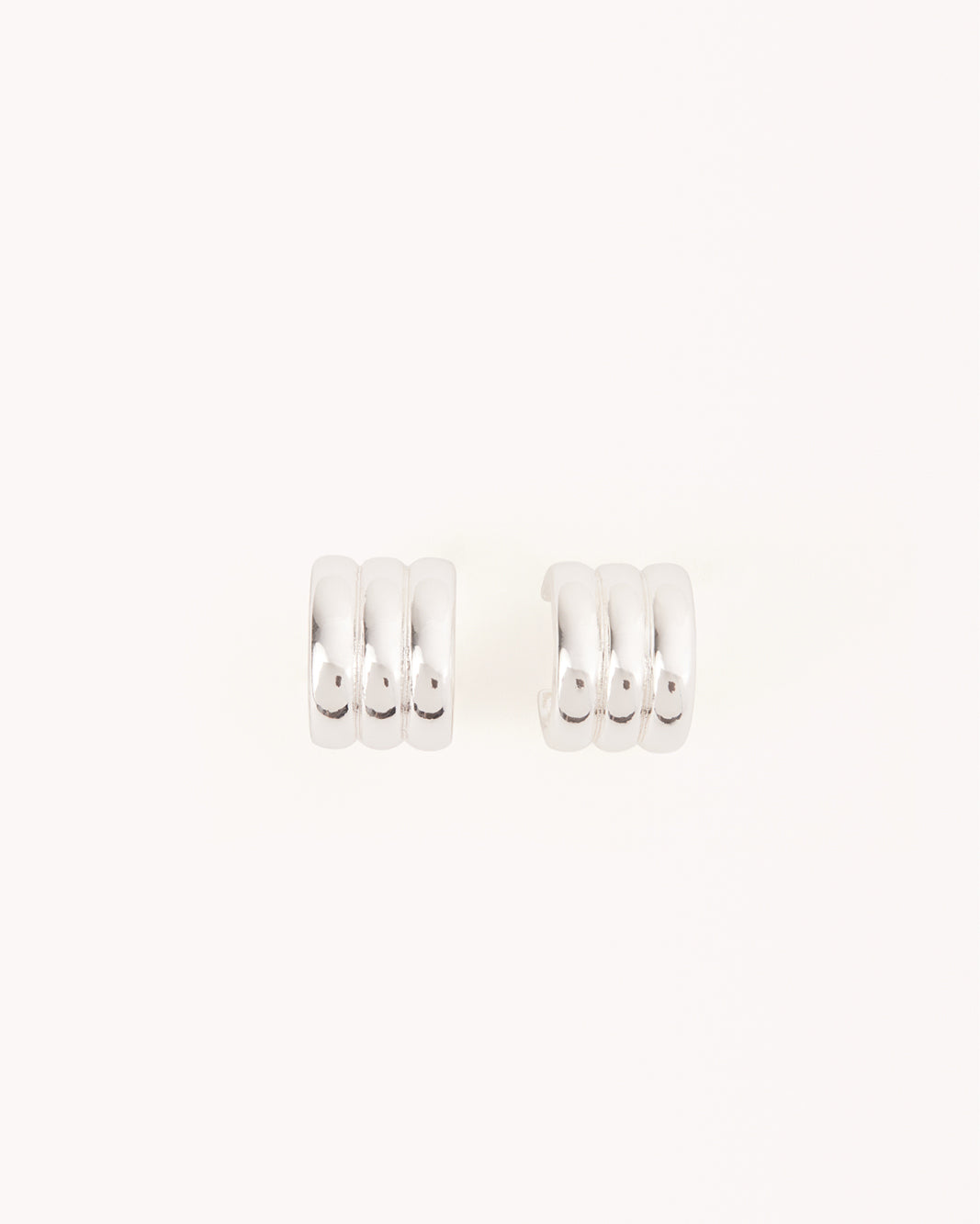 ALEXIS EARRINGS - SILVER - Image 2